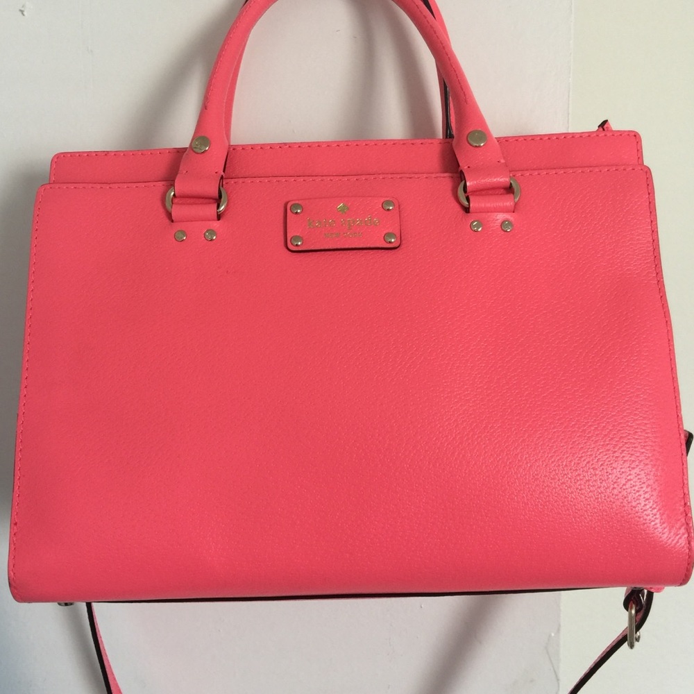 Kate Spade Wellesley Hot Rose Satchel